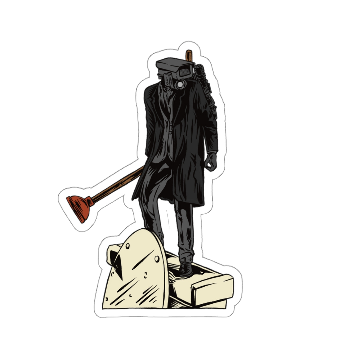 Soul Plunger Sticker