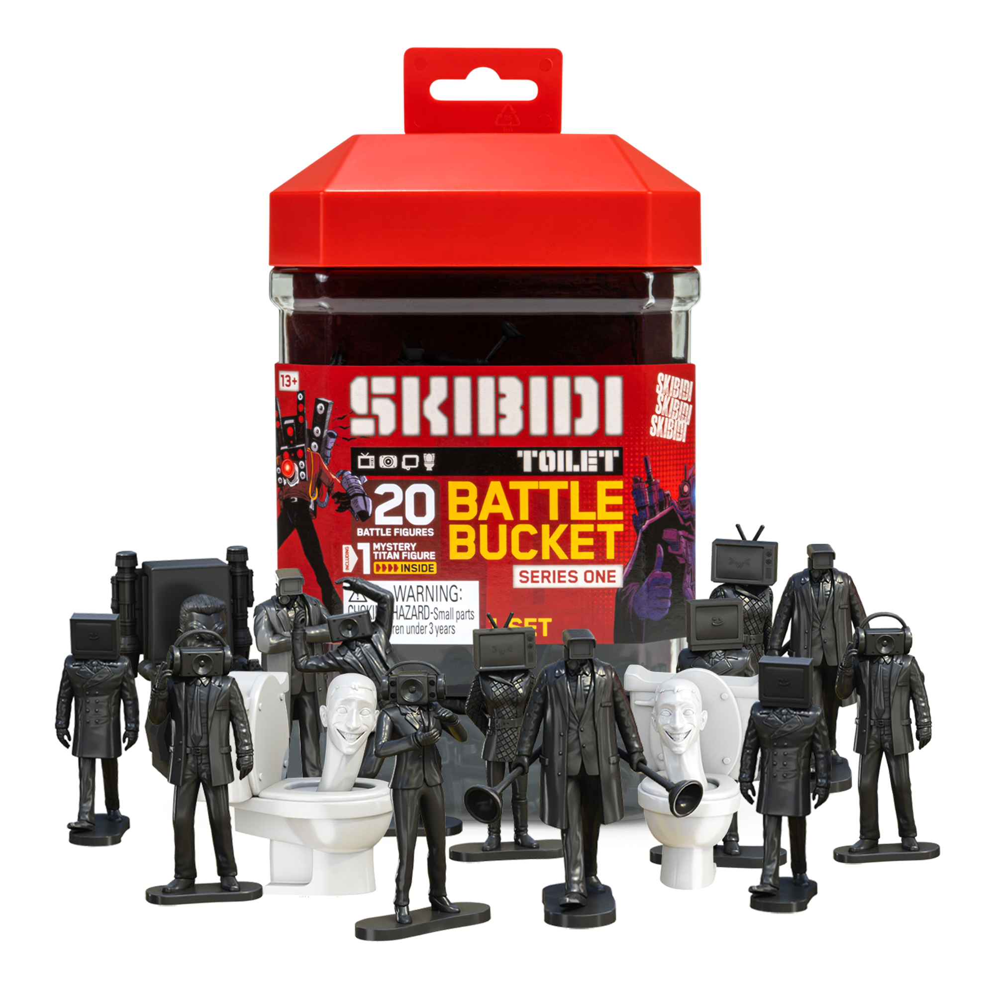 Skibidi Toilet Battle Bucket