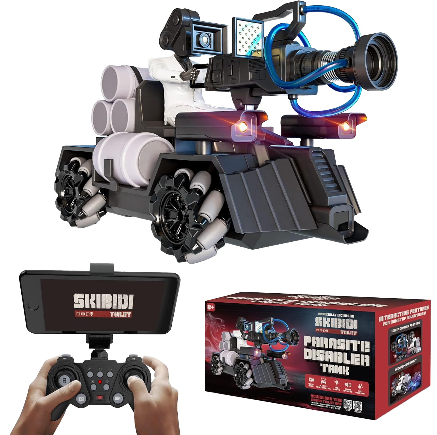 Parasite Disabler Laser Tank RC