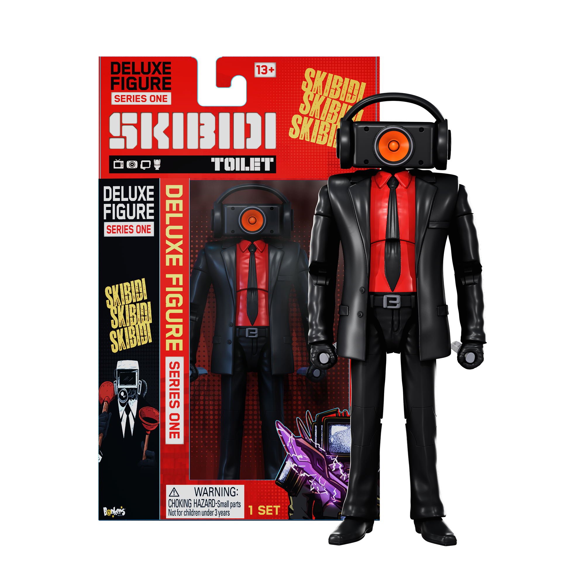 Skibidi Toilet Dark Speakerman Deluxe Action Figure