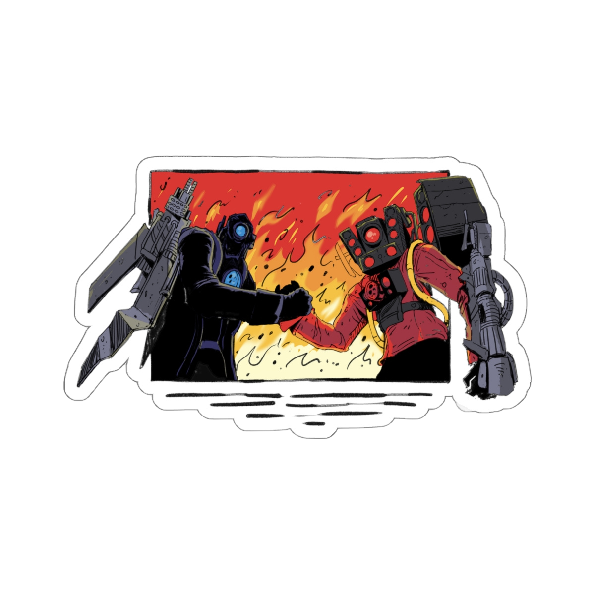 Handshake Sticker