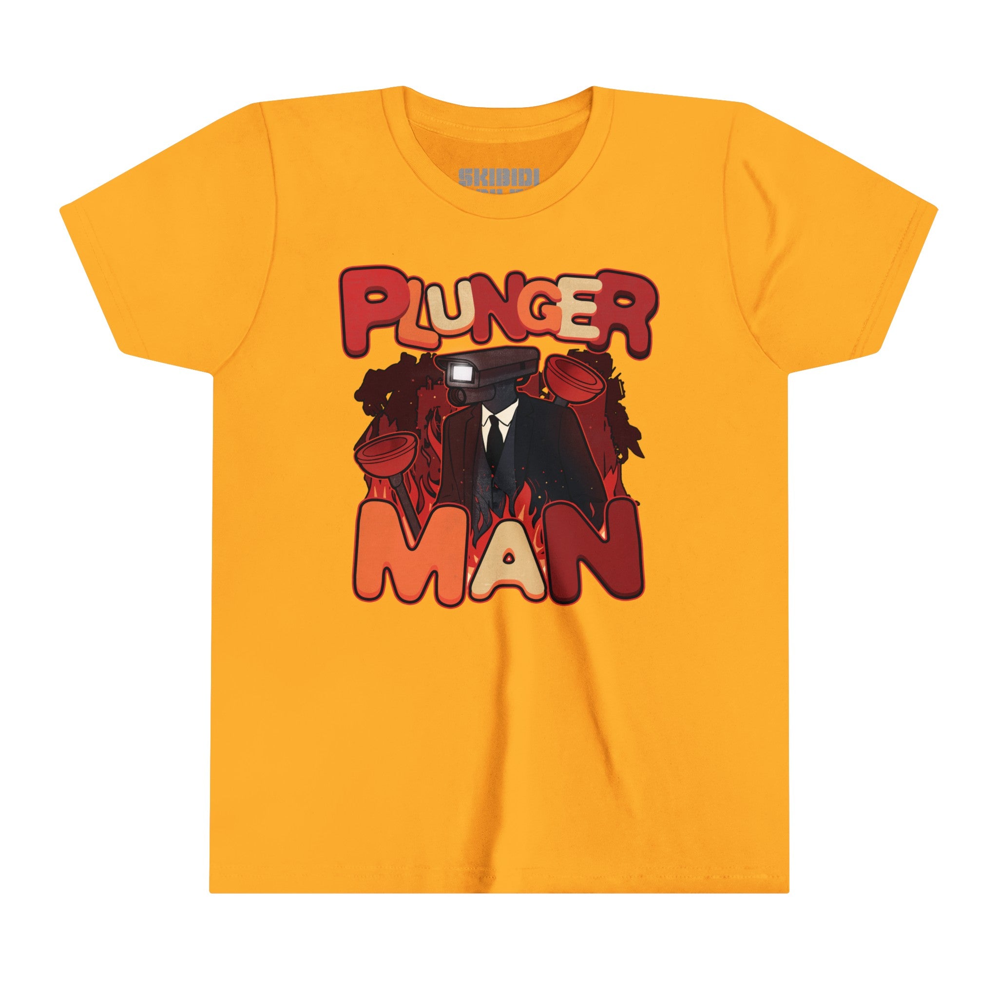 Plungerman - Wildfire Tee - Youth