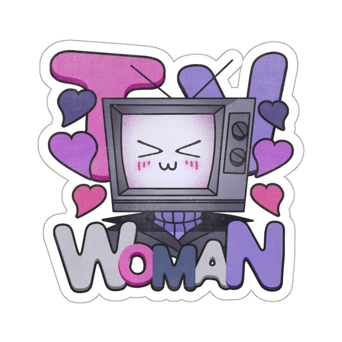 TV Woman - Feelin' Bubbly Sticker