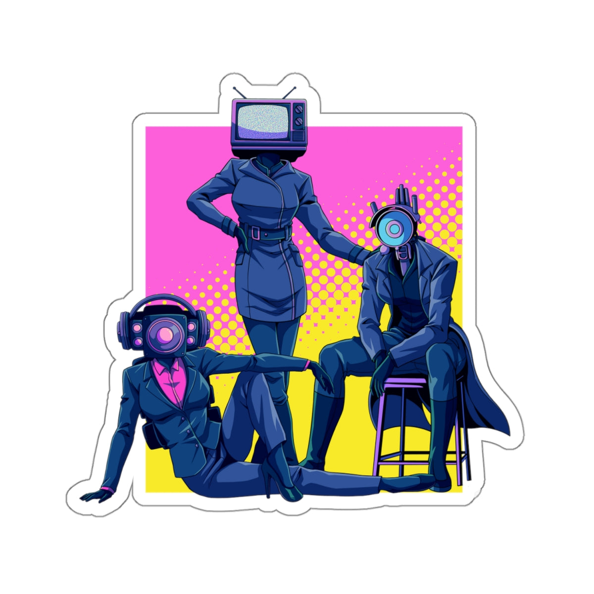 Lethal Trio Sticker