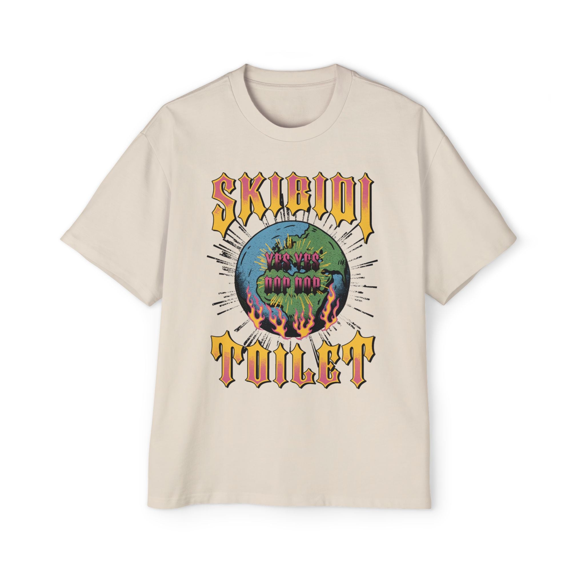 Skibidi Global Oversized Tee - Adult