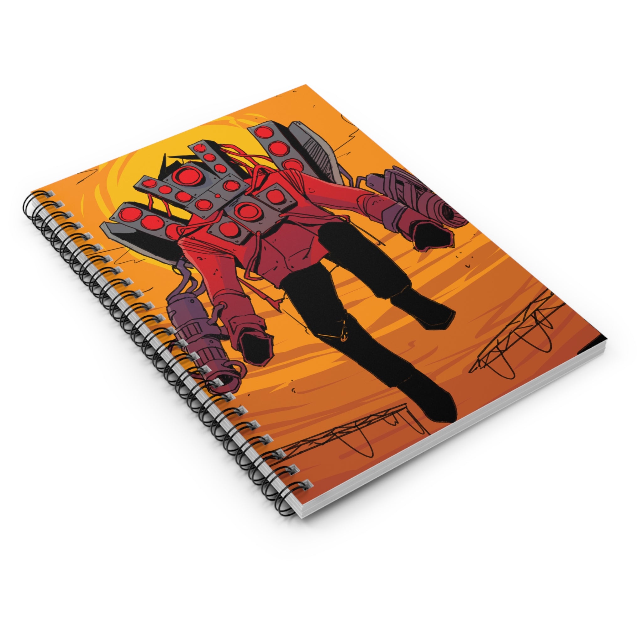 Titan Speakerman - Haywire Notebook