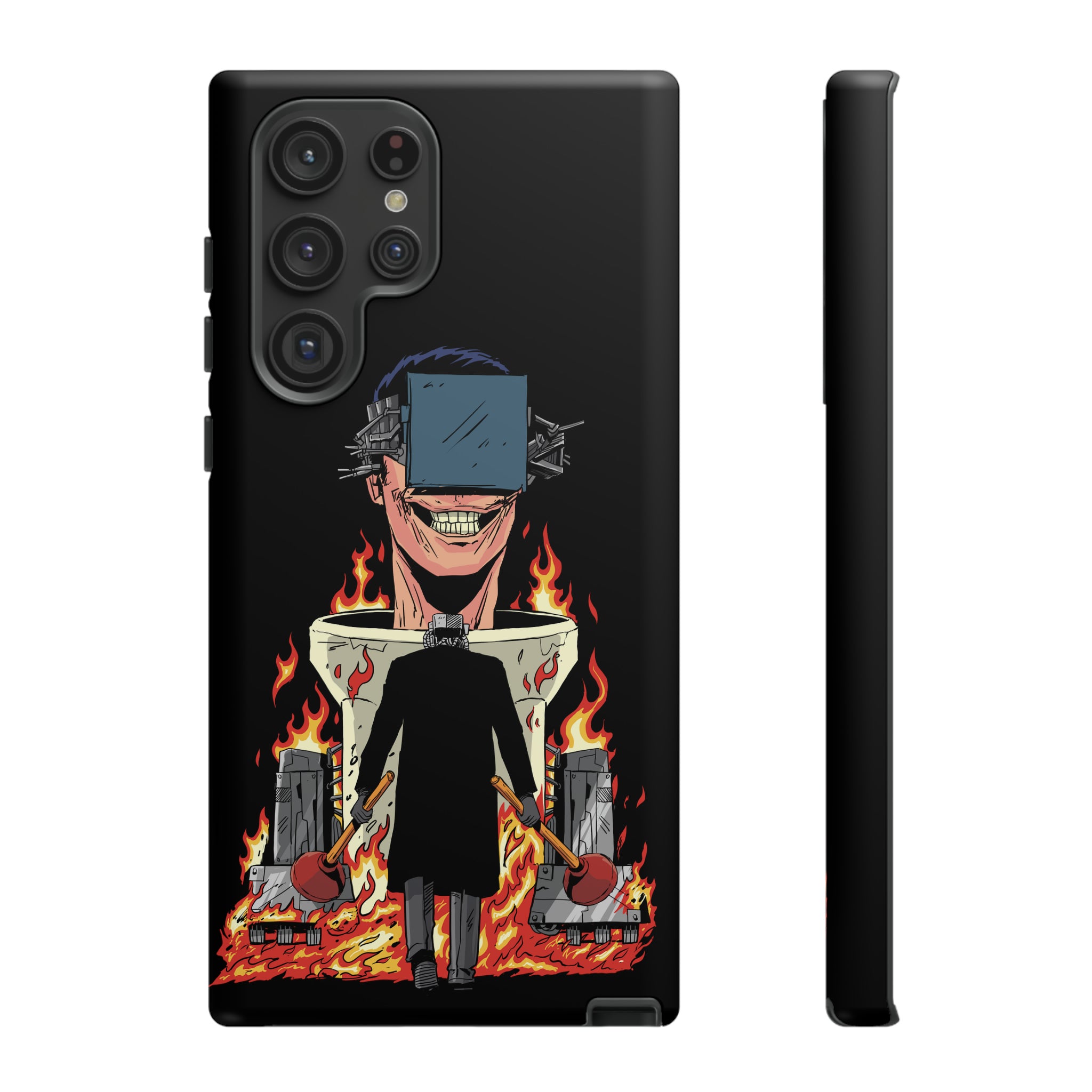 Plungerman - Combat Phone Case