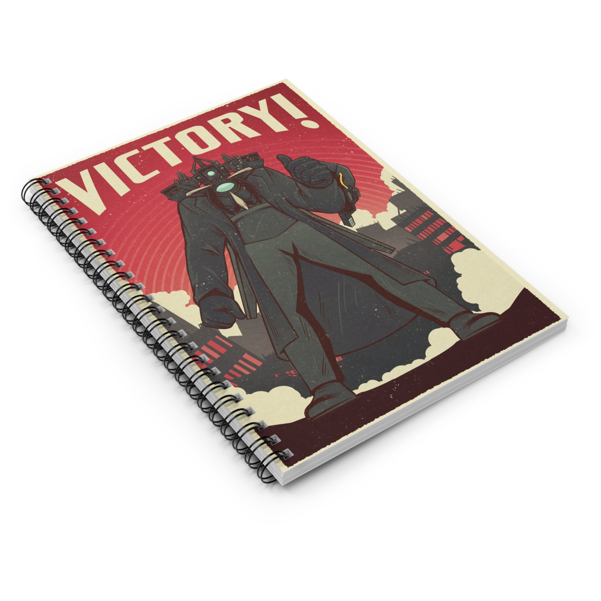 Titan Cameraman - Victory Notebook