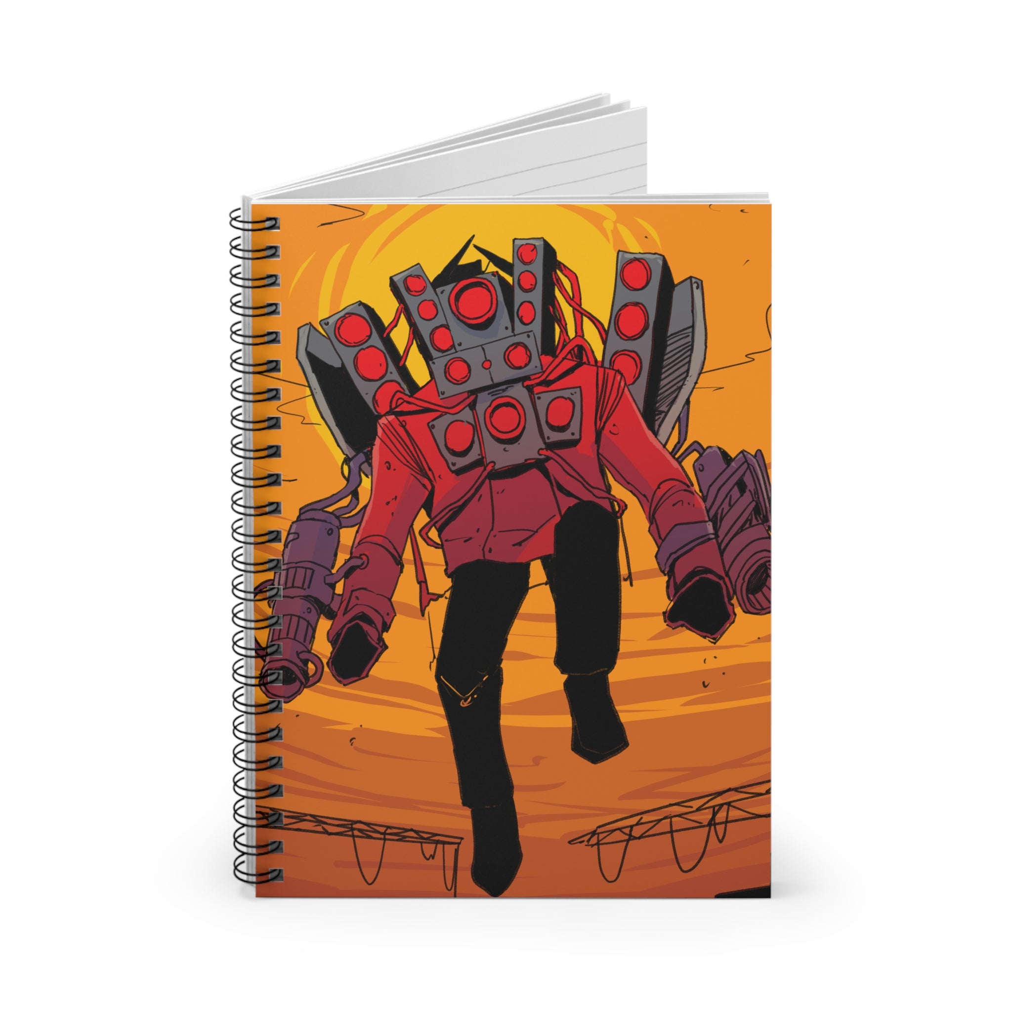 Titan Speakerman - Haywire Notebook