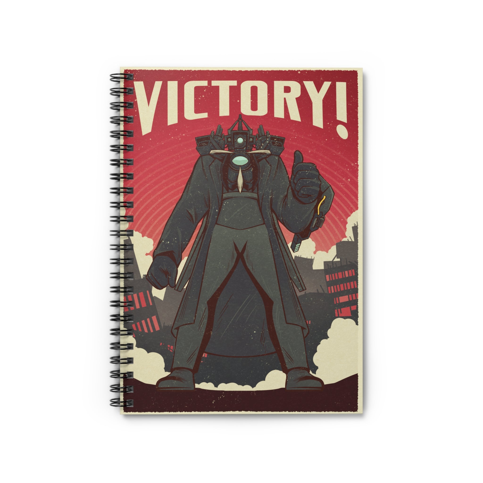 Titan Cameraman - Victory Notebook