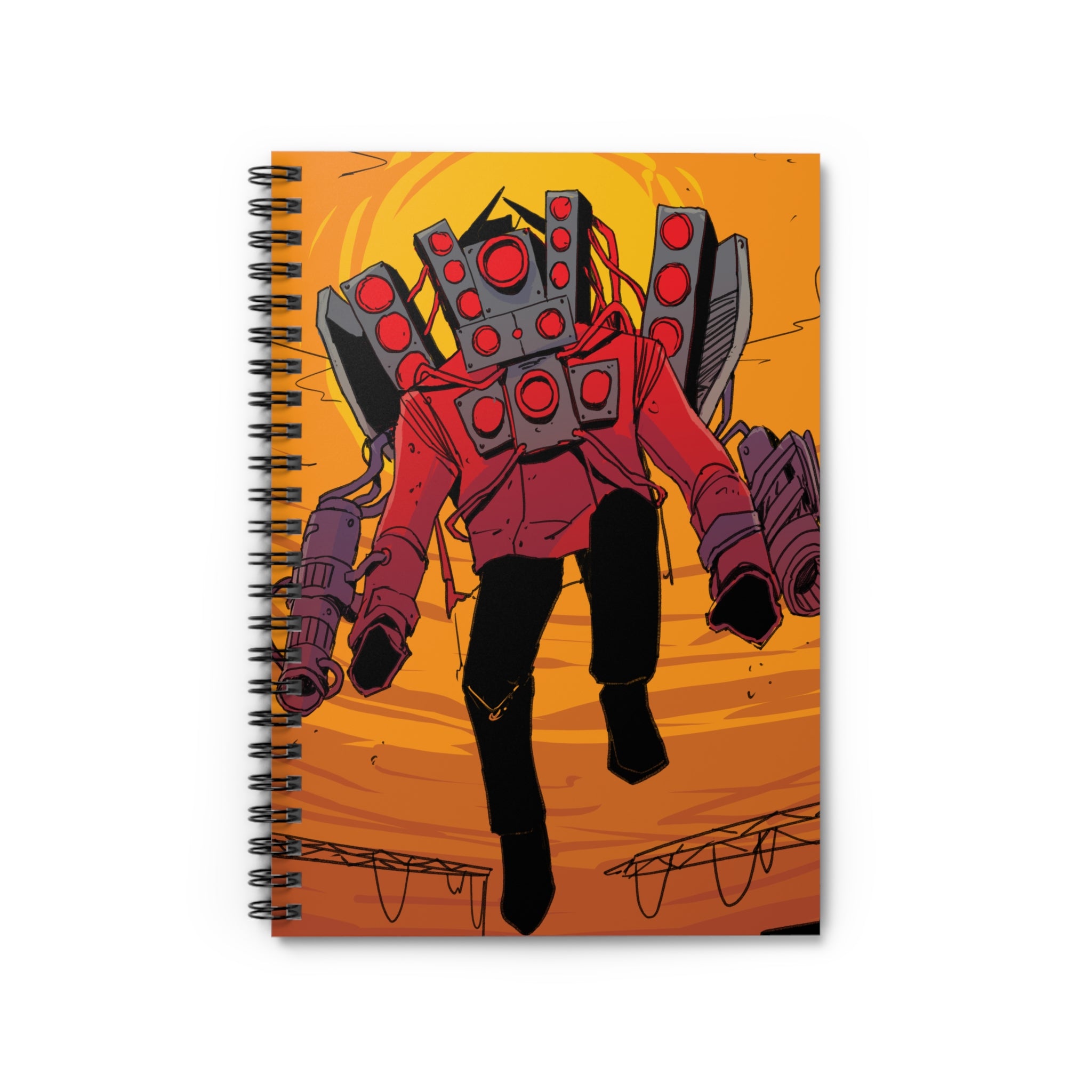 Titan Speakerman - Haywire Notebook