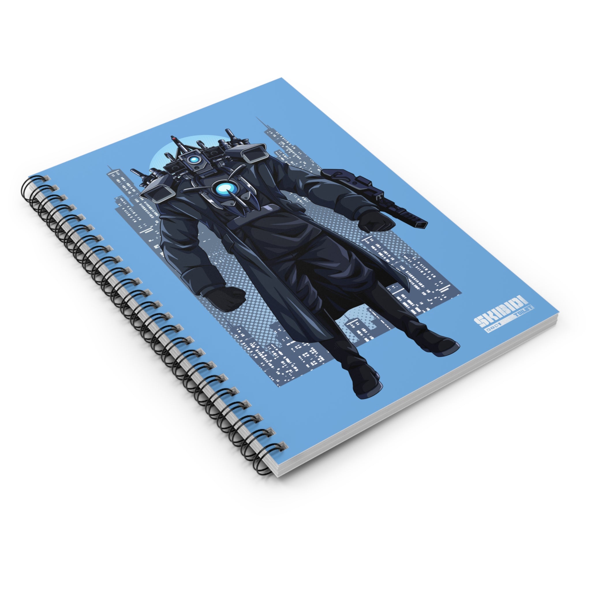 Titan Cameraman - Panorama Blue Notebook