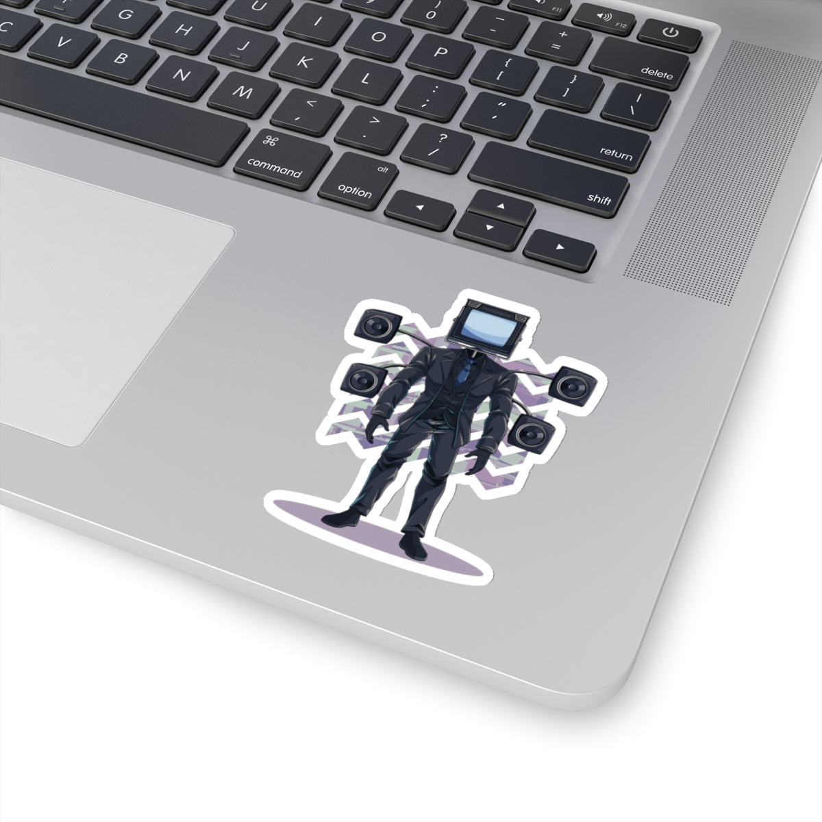 Large TV Man - Reign Sticker