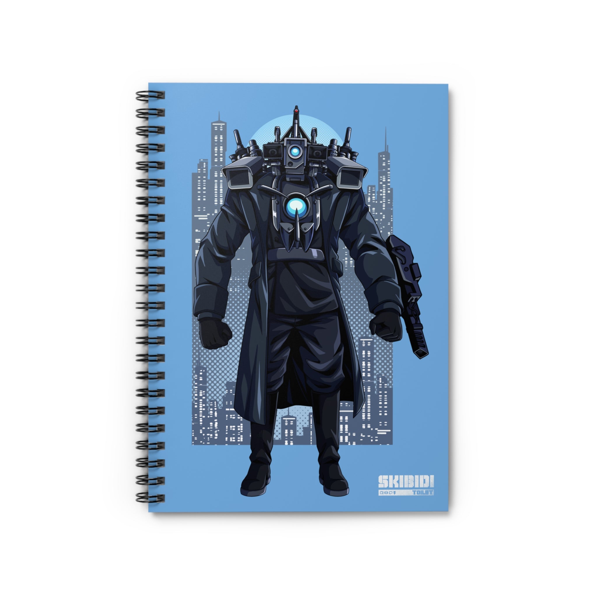 Titan Cameraman - Panorama Blue Notebook