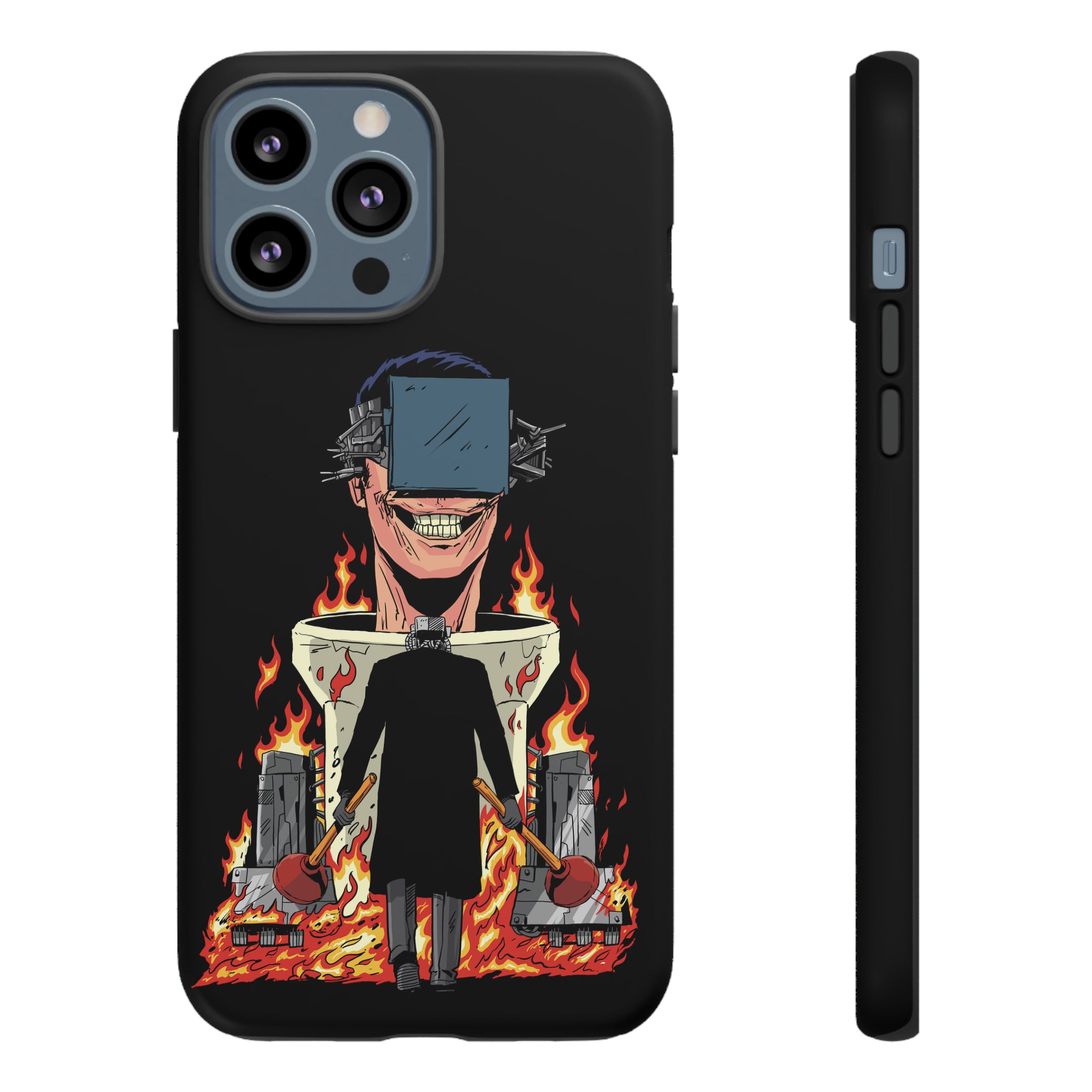 Plungerman - Combat Phone Case