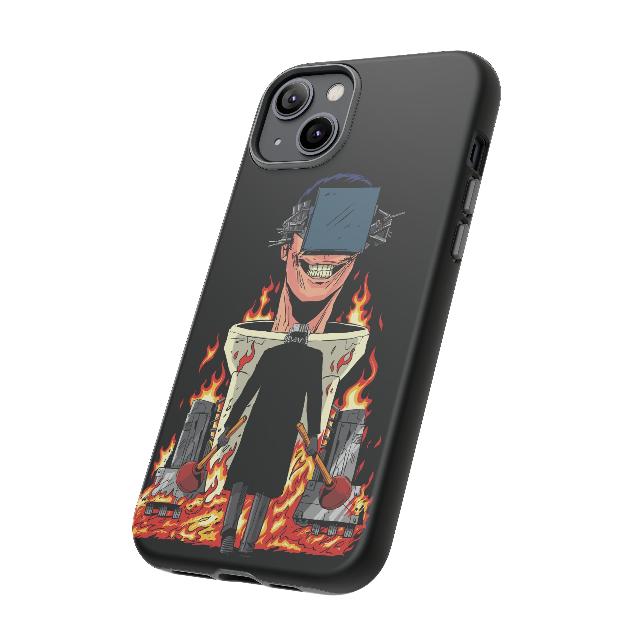 Plungerman - Combat Phone Case