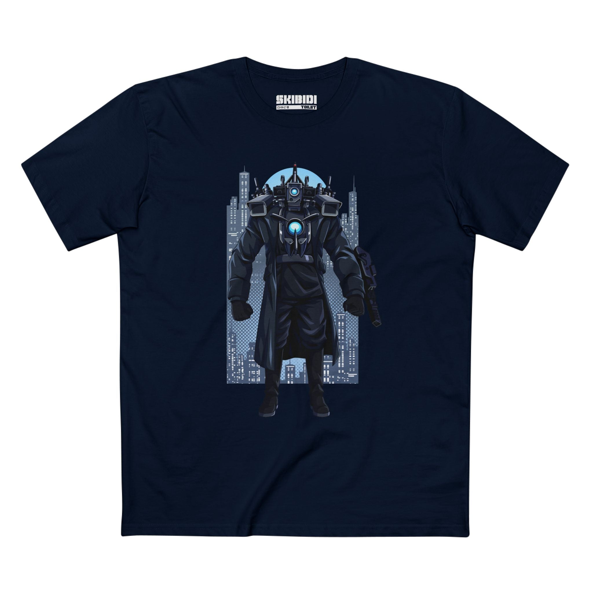 Titan Cameraman - Panorama Navy Tee - Adult