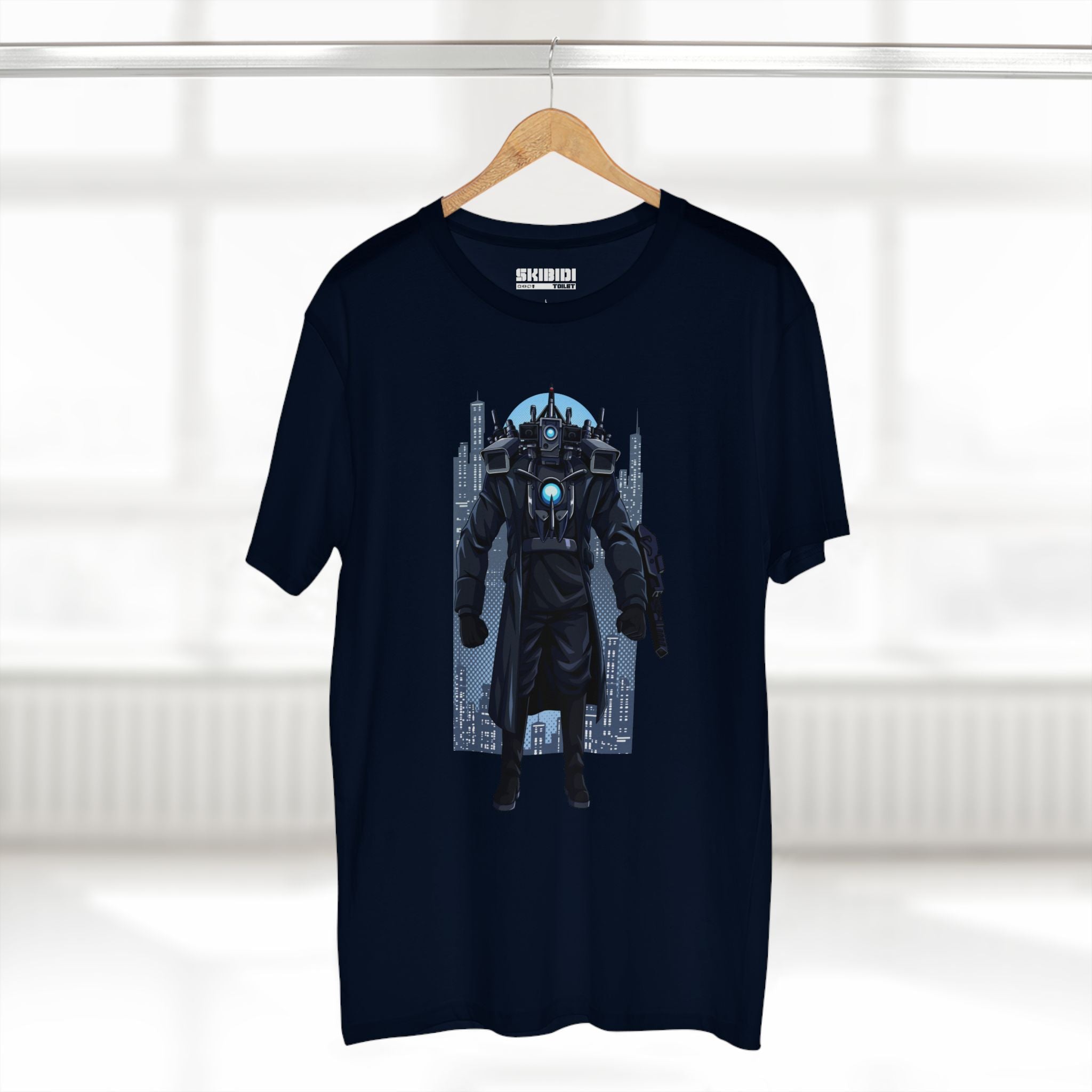 Titan Cameraman - Panorama Navy Tee - Adult