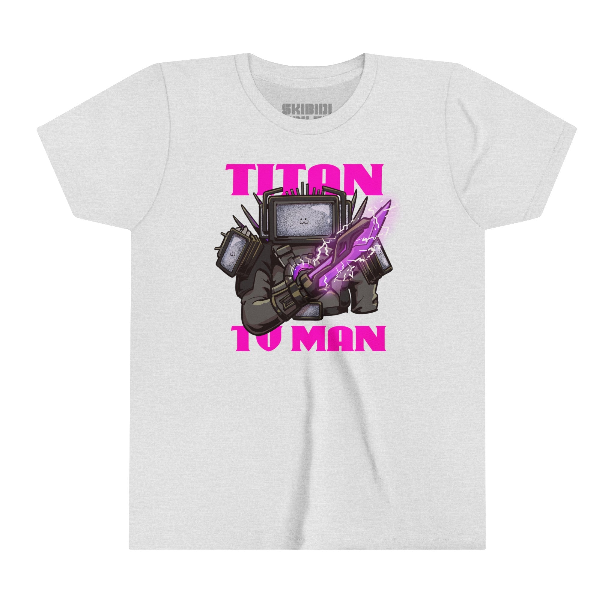 Titan TV Man - Zap Tee - Youth