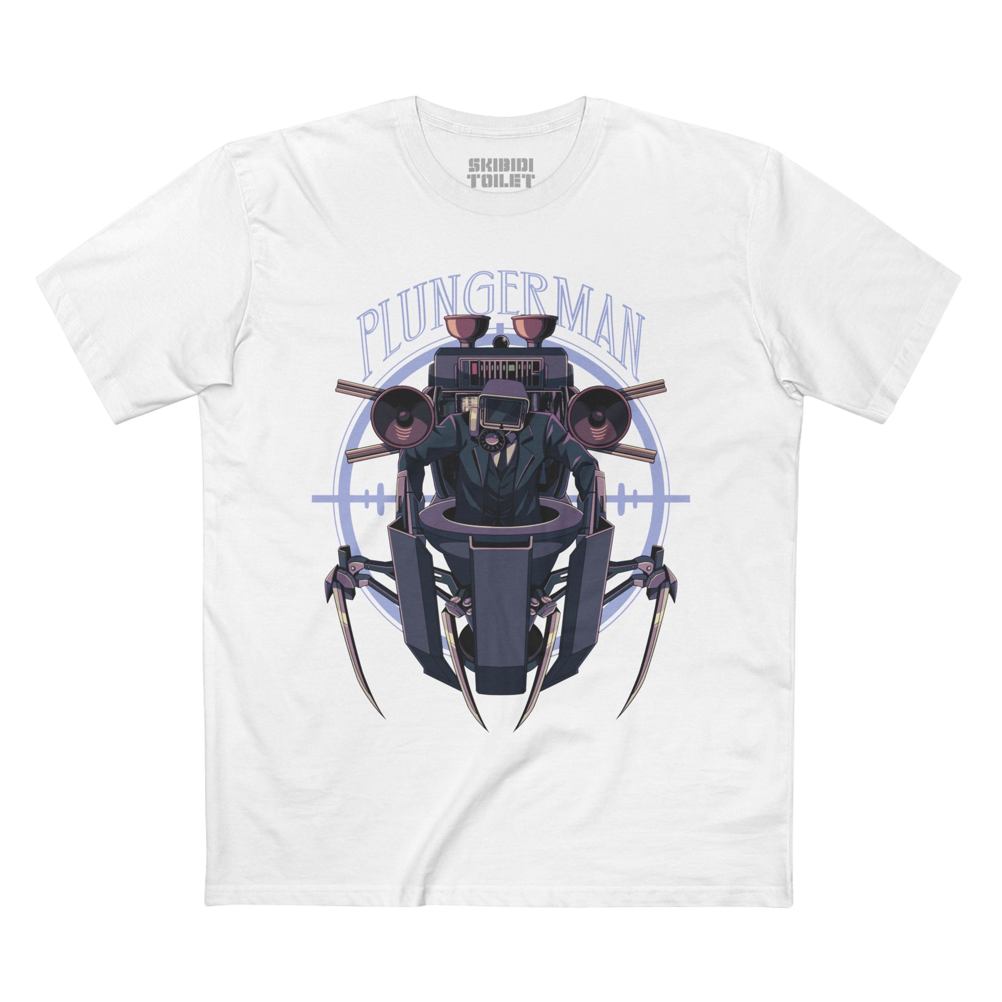 Plungerman - Glitchmobile Tee - Adult