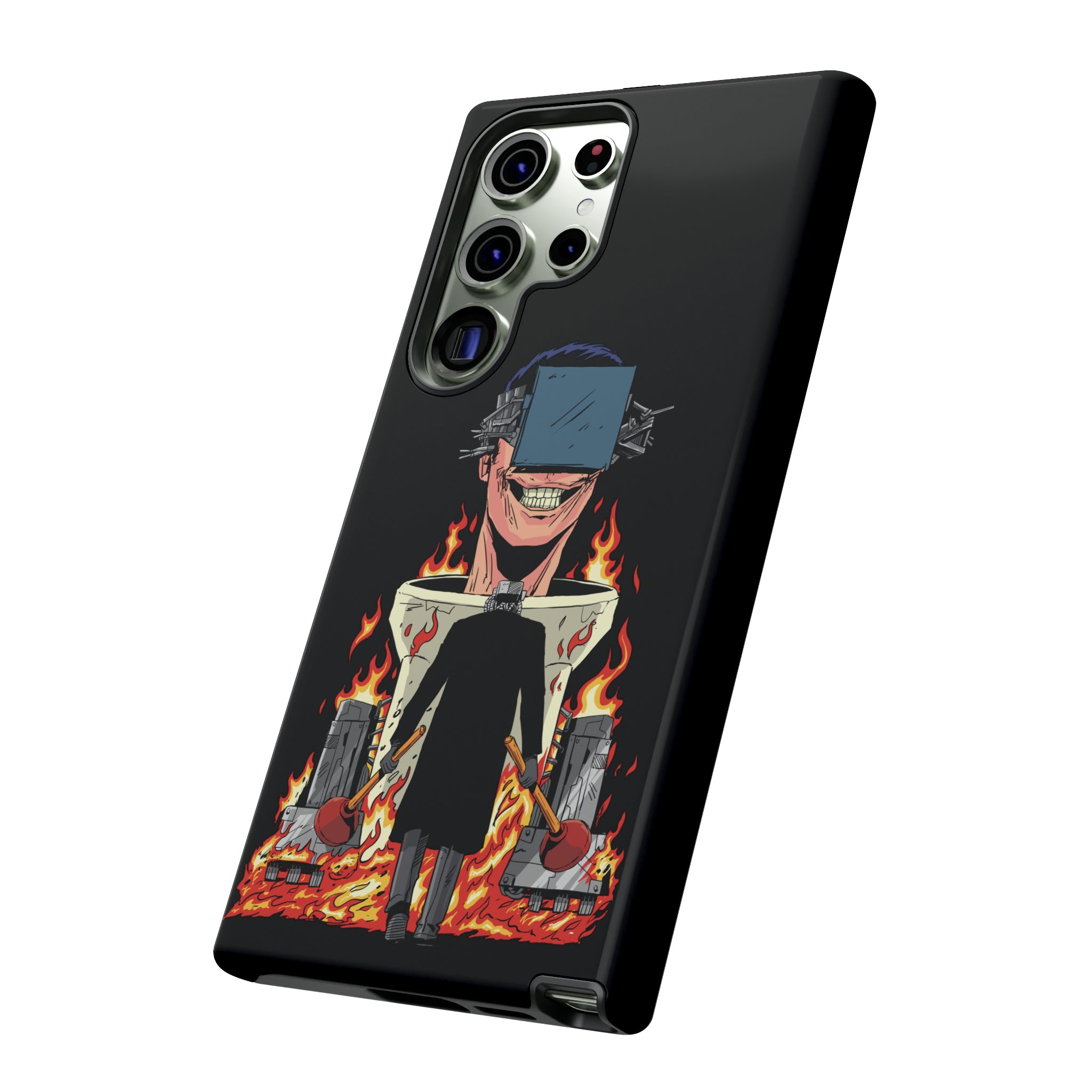 Plungerman - Combat Phone Case