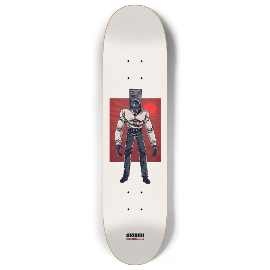 Large Speakerman - Noble Skate Deck