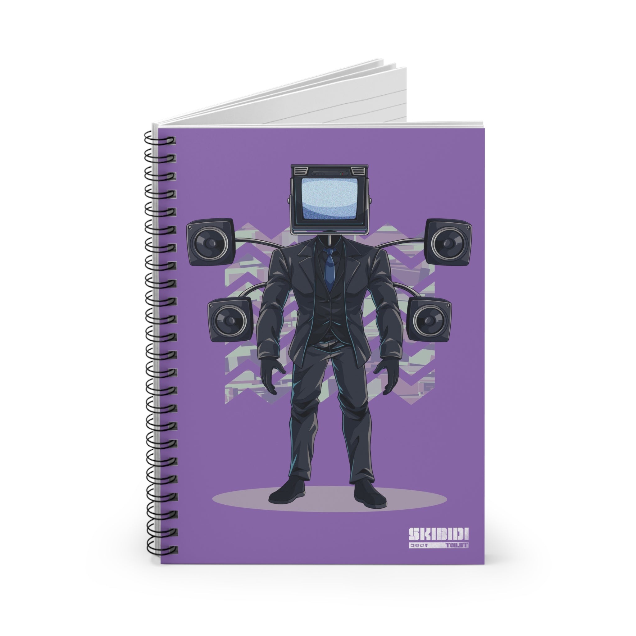 Large TV Man - Reign Notebook