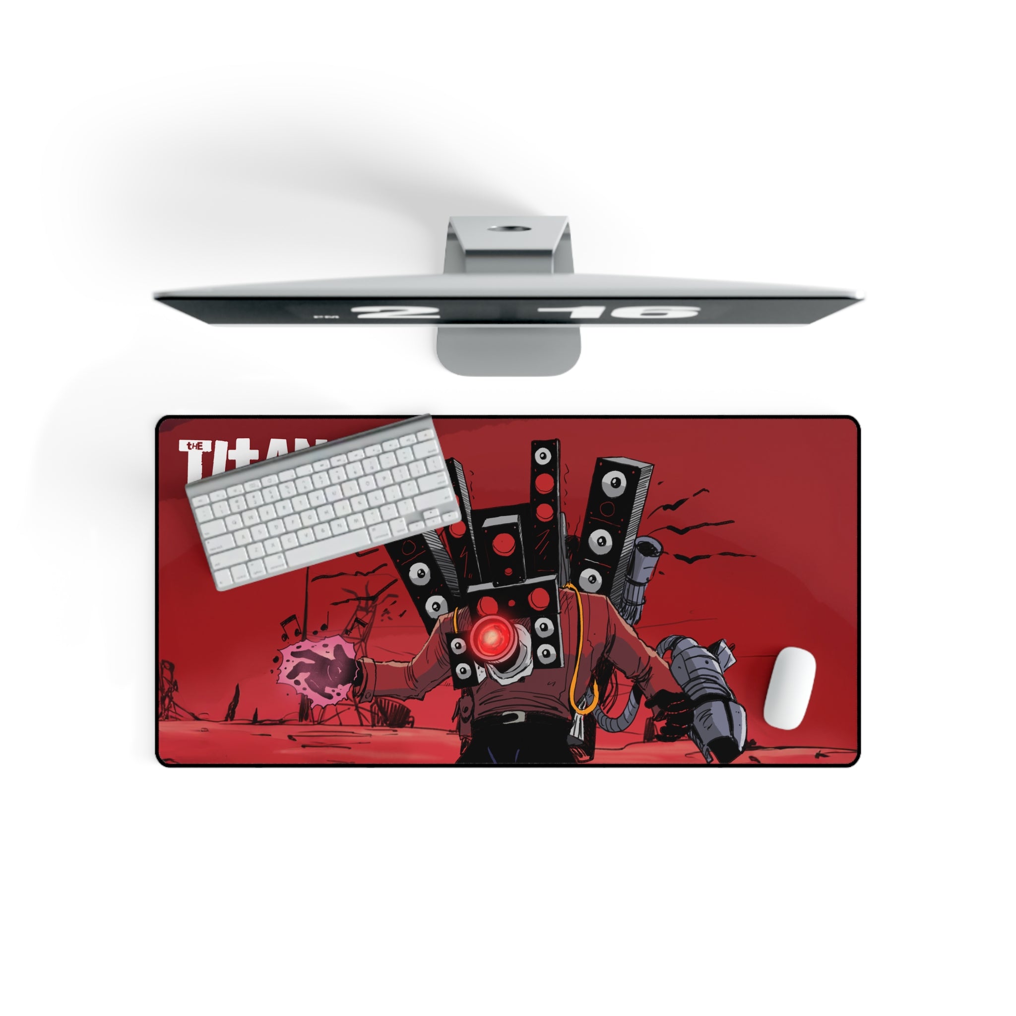 Titan Speakerman - High Voltage Gaming Mouse Pad