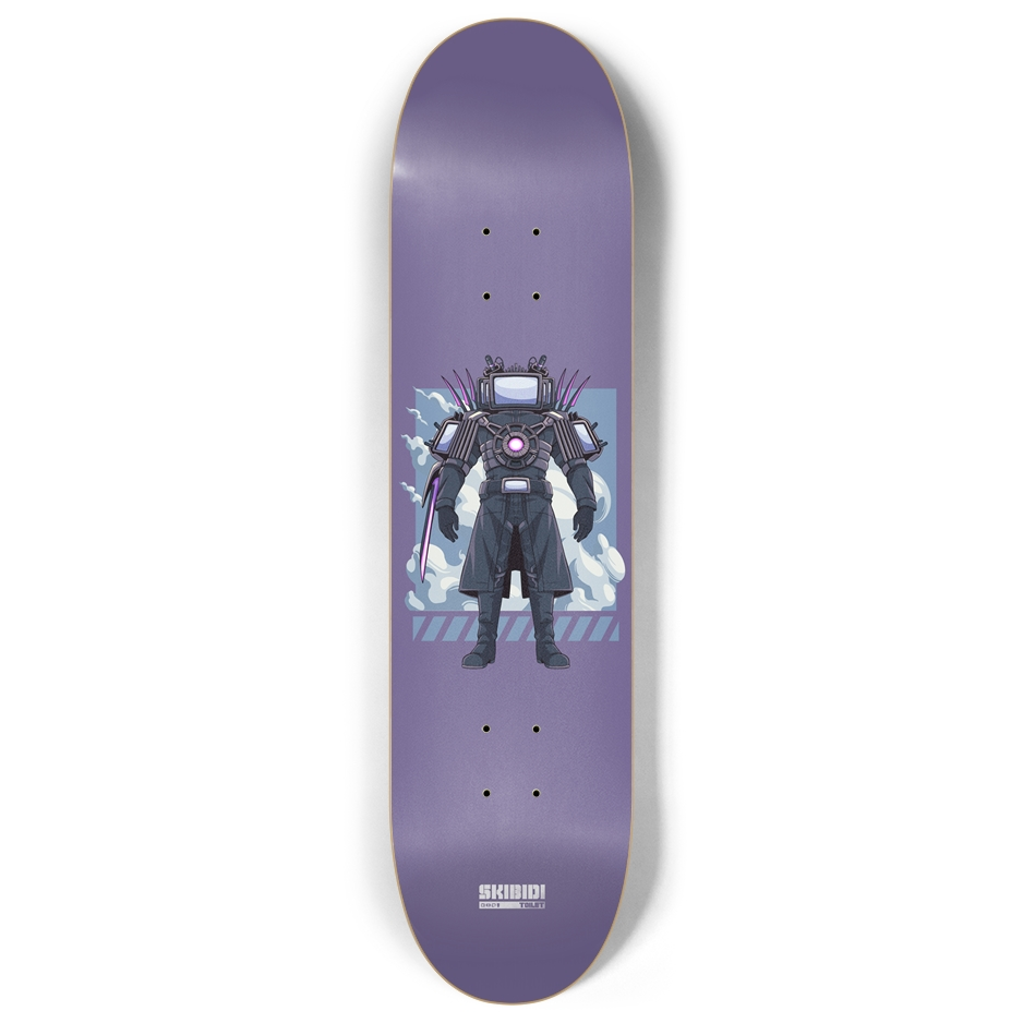 Titan TV Man - Overseer Skate Deck