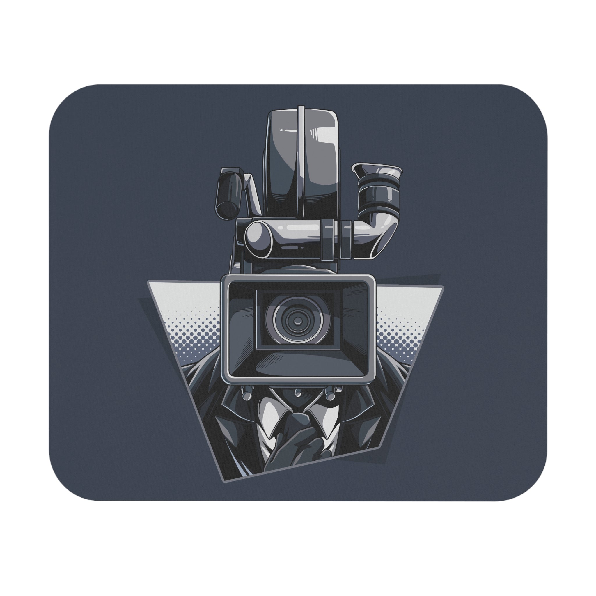 Large Cameraman - Headshot Mouse Pad