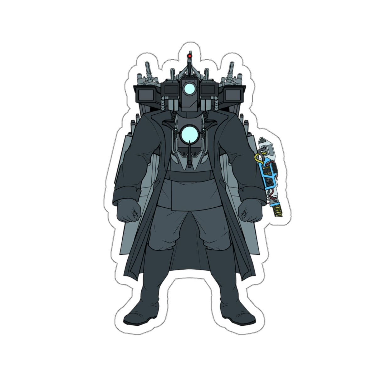 Titan Cameraman - Toon Sticker