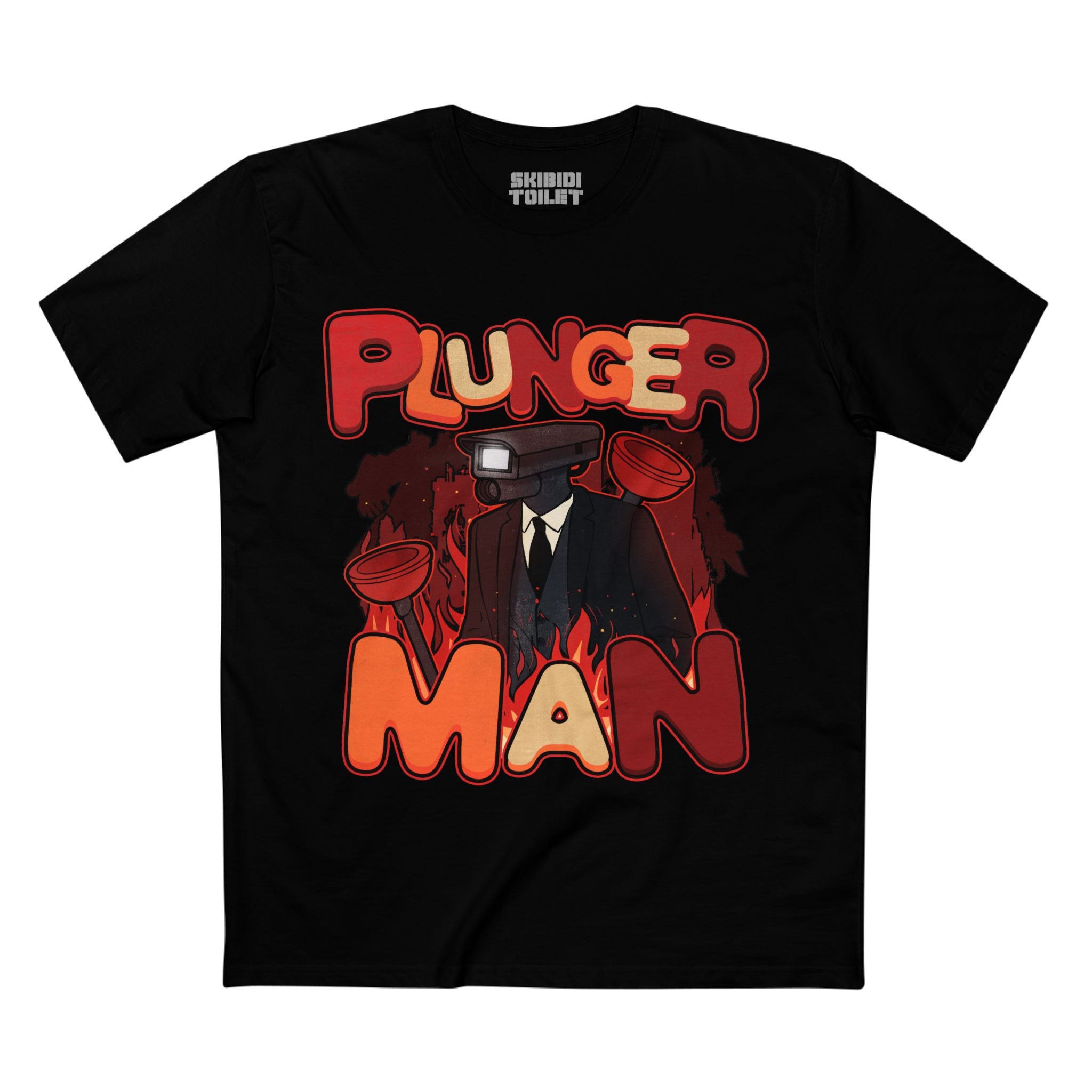 Plungerman - Wildfire Tee - Adult