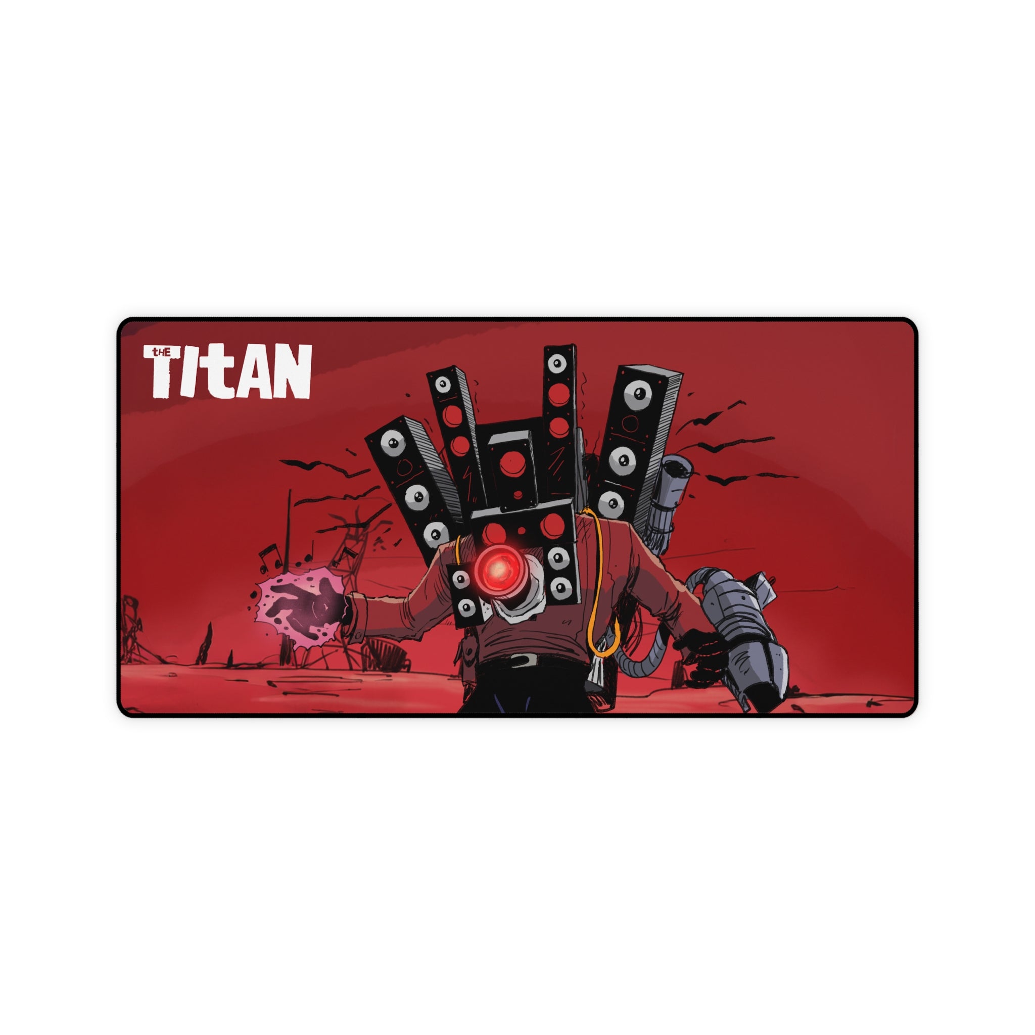 Titan Speakerman - High Voltage Gaming Mouse Pad