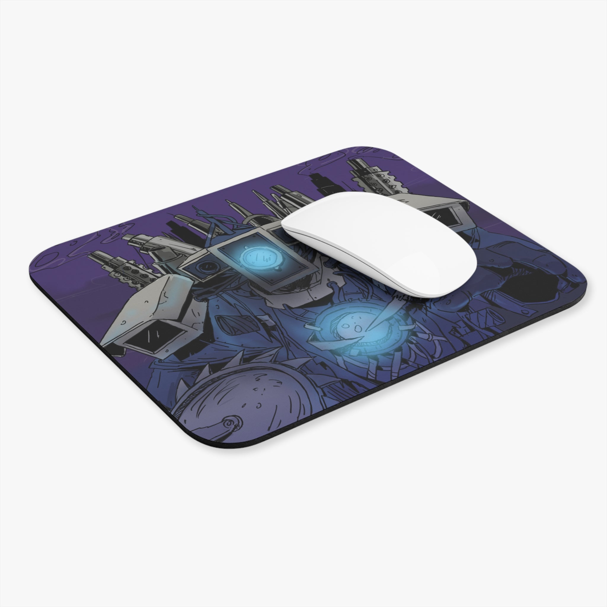 Titan Cameraman - Cosmic Dust Mouse Pad