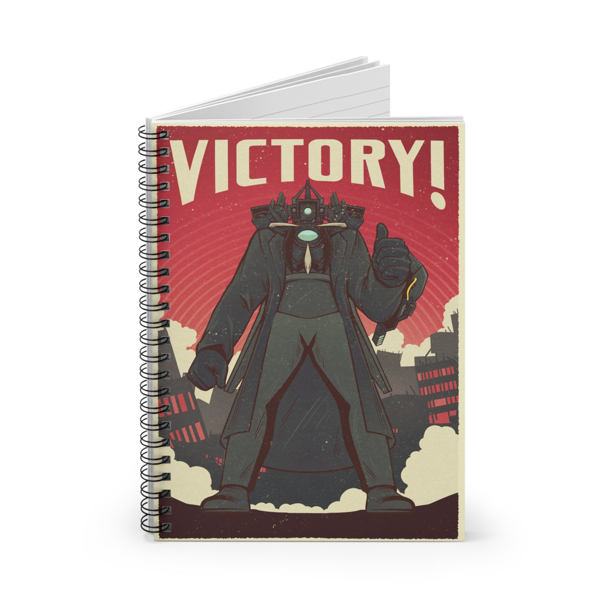 Titan Cameraman - Victory Notebook