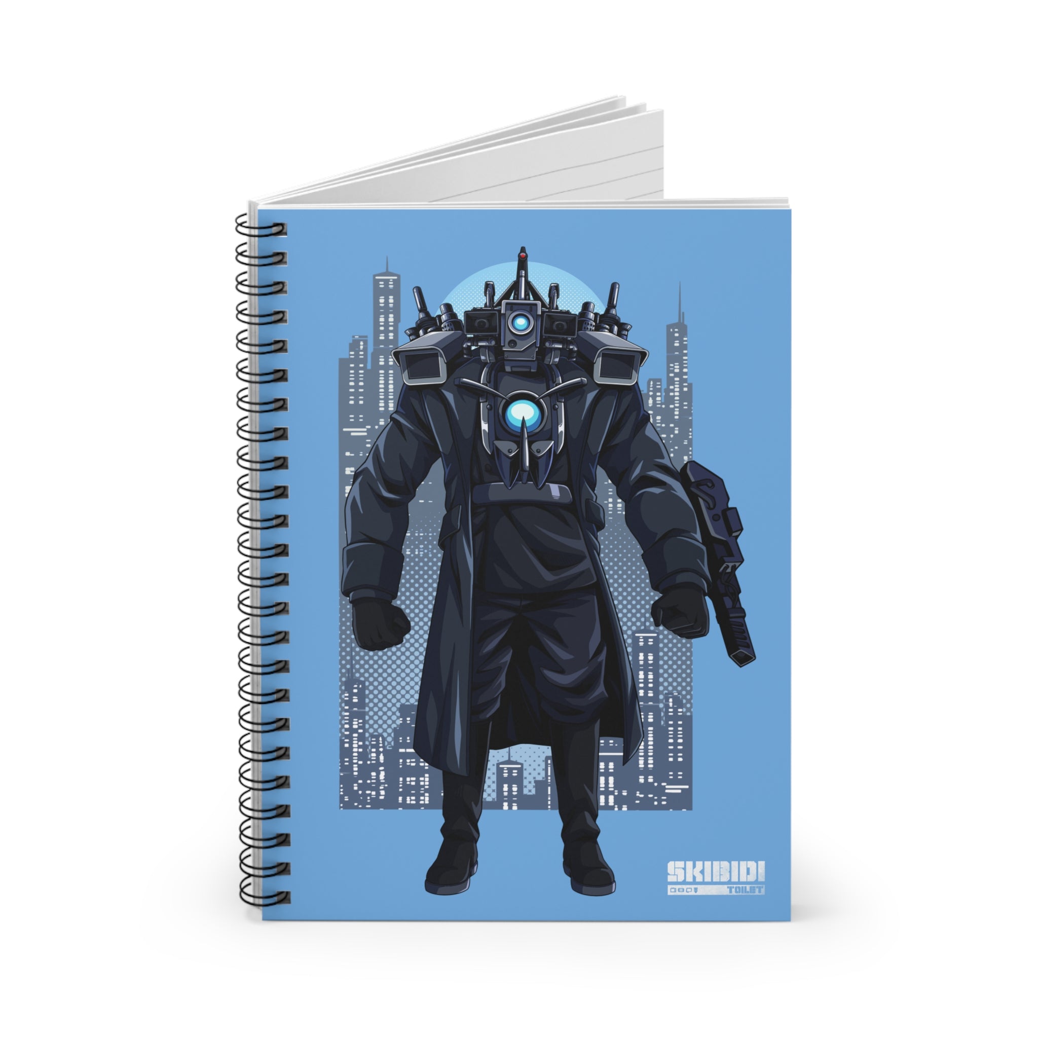 Titan Cameraman - Panorama Blue Notebook