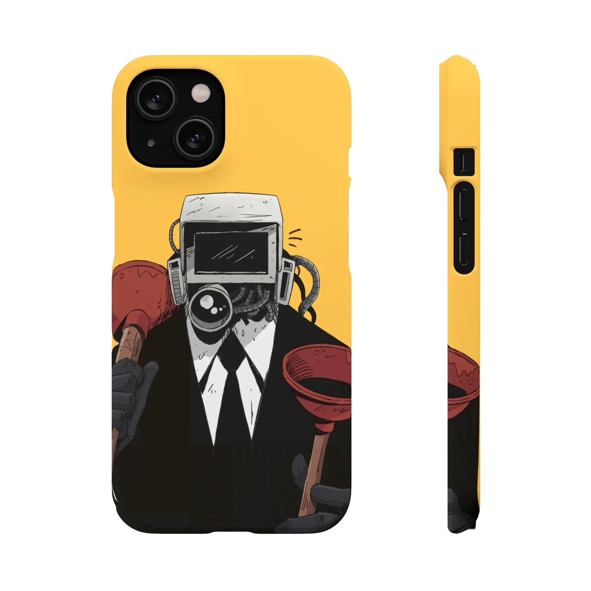 Plungerman - Comic Phone Case