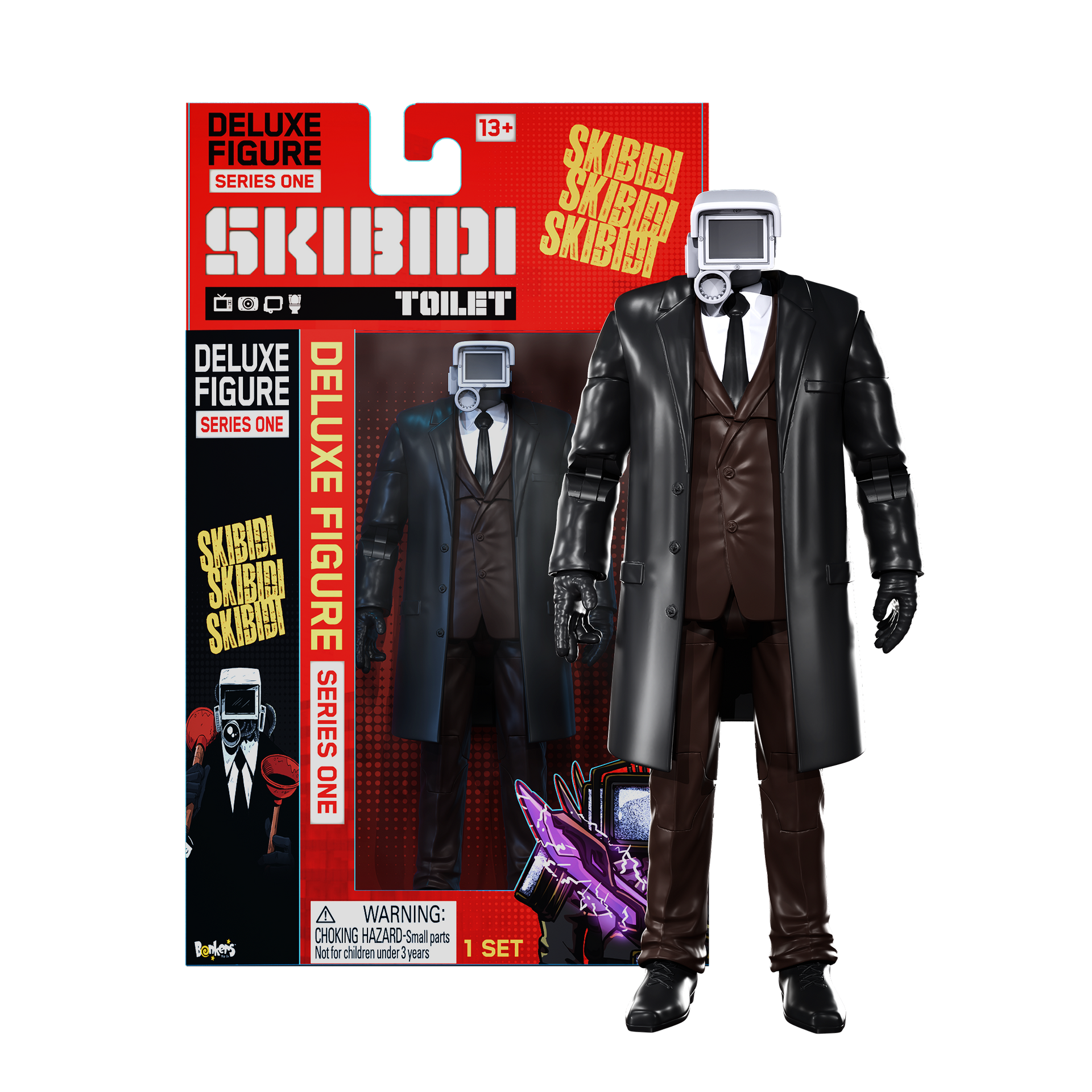 アンティーク雑貨 Cameraman Skibidi Toilet Cameraman Deluxe Action Figure