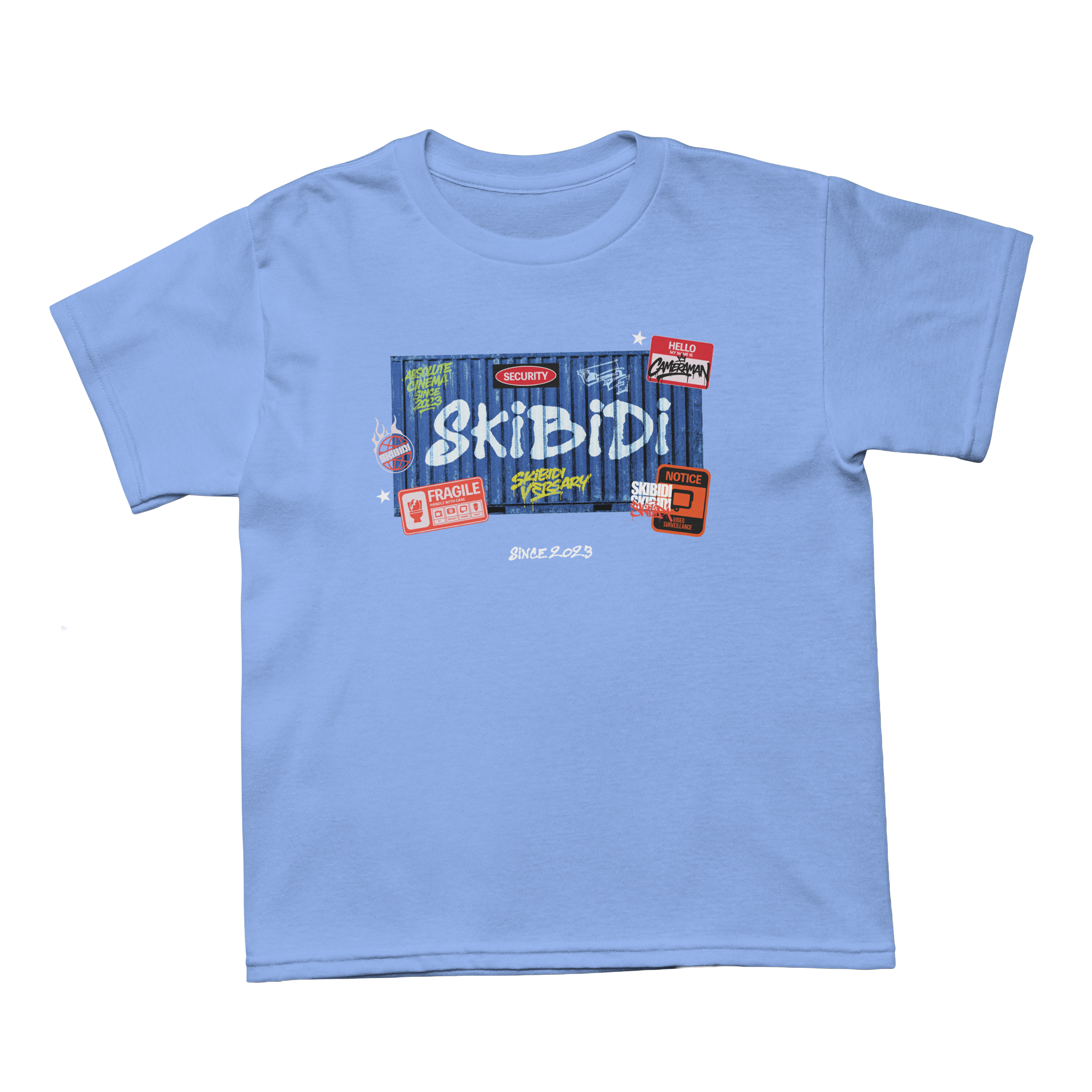 Skibidi Crate Youth T-Shirt