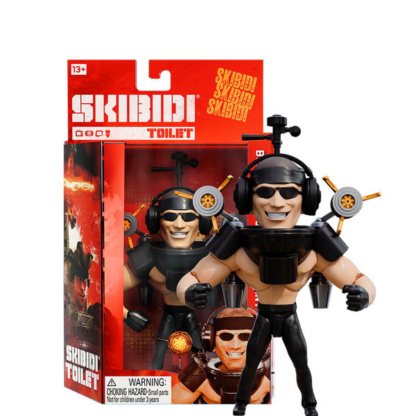 Skibidi Toilet Deluxe Figure - Berserker Skibidi Mutant
