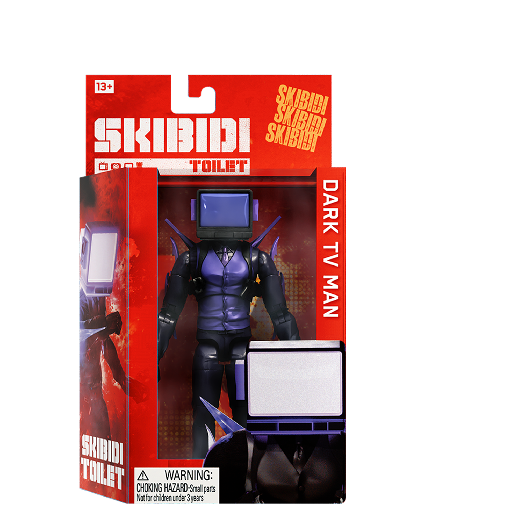 Skibidi Toilet Deluxe Figure - Dark TV Man