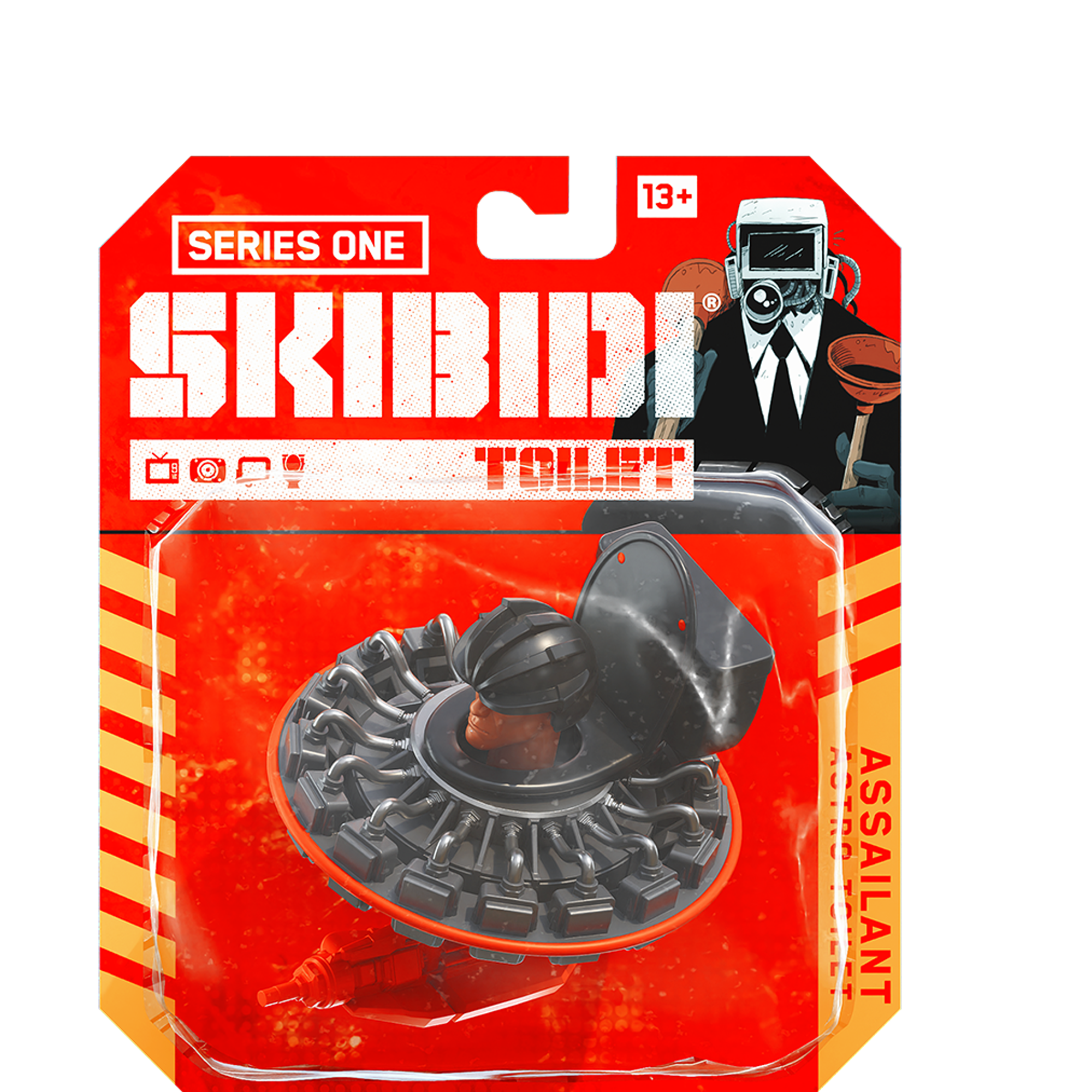 Skibidi Toilet 1:64 Diecast - Assailant Astro Toilet