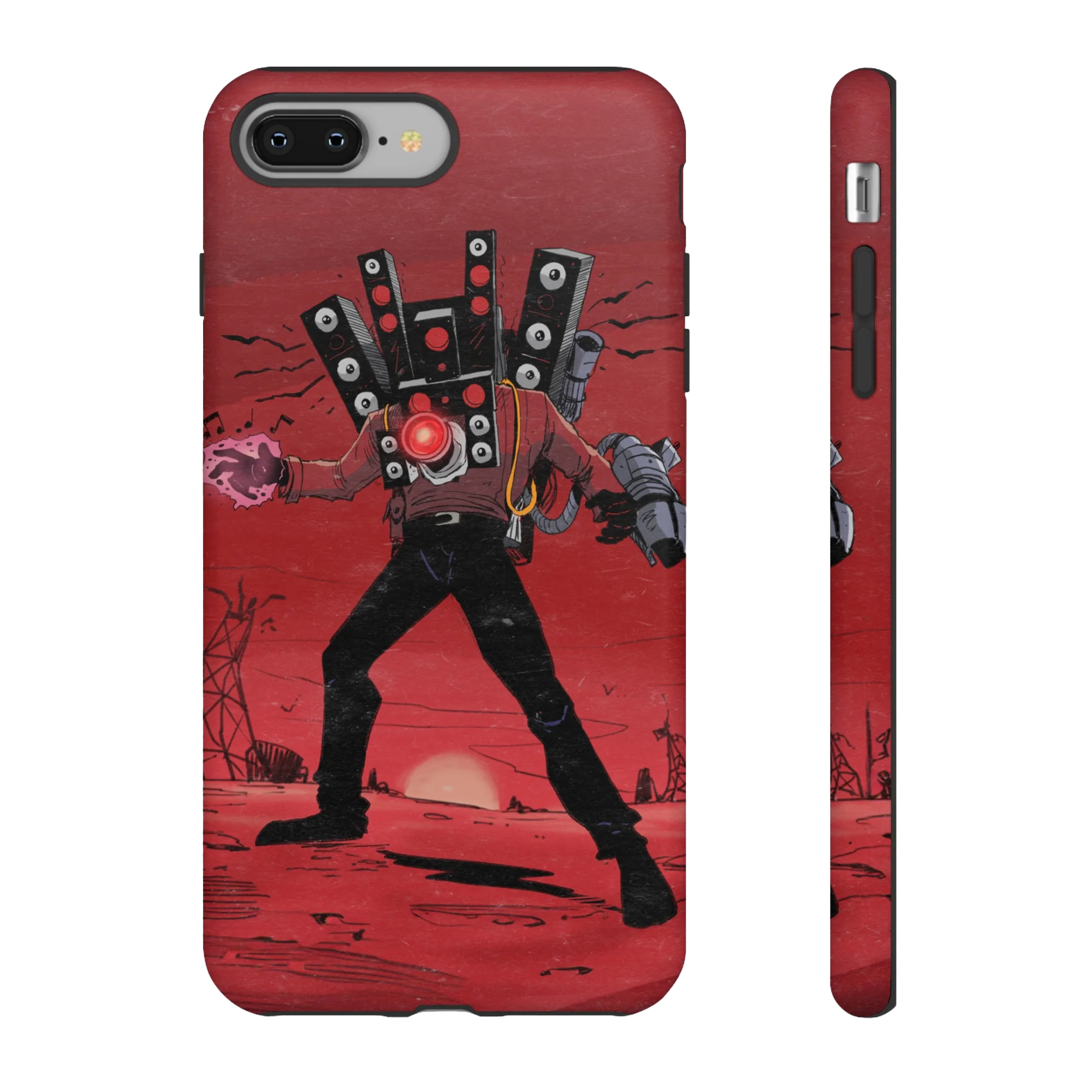 Titan Speakerman - High Voltage Phone Case