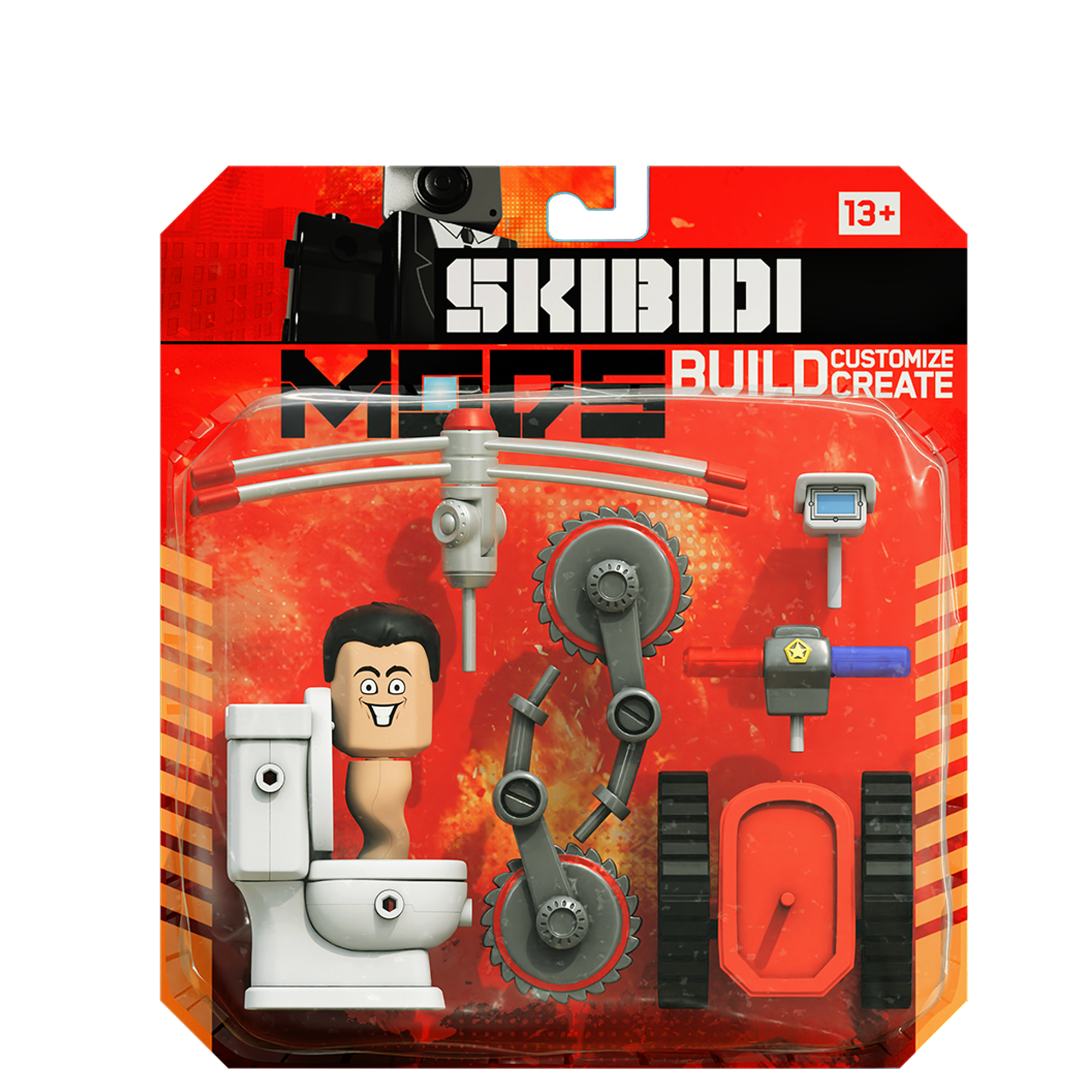 Skibidi Toilet Modifiers Deluxe - Skibidi Toilet Figure