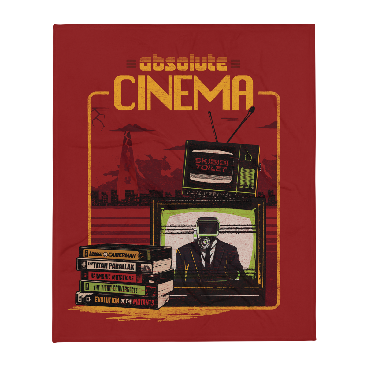 Absolute Cinema Throw Blanket